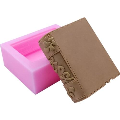 Monqui Book Silicone Soap Molds Candle Molds Art Craft Molds Resin Molds