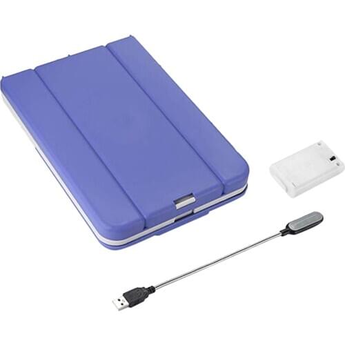 Foldable Home Pedicure Pedal Tools with Led Light Foot Rest for All Ages