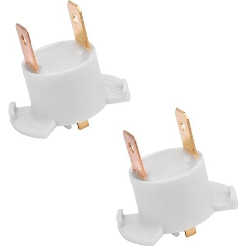 YUNPICAR H1 Halogen Headlight Bulb Retainers Holder Adapter Socket for LS24 Old Odyssey 2 Pcak