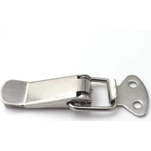 10PCS Duck-mouth Buckle Vintage Mini Lock Chest Box Gift Box Suitcase Case Buckles Toggle Hasp Latch Catch Clasp 43*21mm