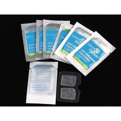 100pcs=50packs Snore Stopper patch electrode conduction sticker infrared intelligent snoring sellf adhesive nose pad electrodes