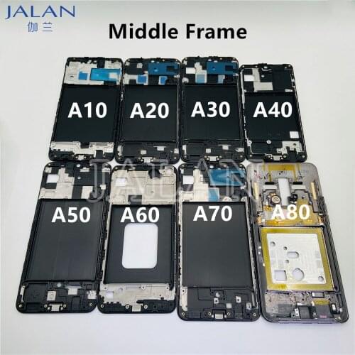 5PCS Middle Frame For Samsung A11 A21 A31 A41 A51 A71 A10 A20 A30 A40 A50 A60 A70 A80 LCD Display Bezel Replace Repair