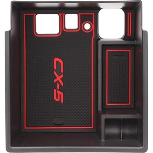 For Mazda CX-5 CX5 CX 5 2017 2018 2019 Car Central Armrest Storage Box Console Arm Rest Tray Holder Case Pallet Car Accessories