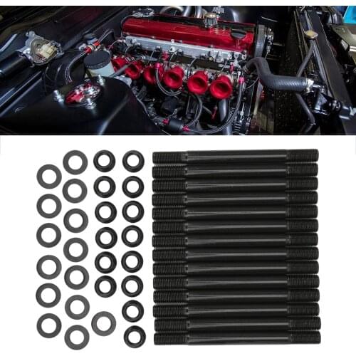 Cylinder Head Stud Kit ARP 202-4301 Fit for Nissan RB25 RB25DE RB25DET 2.5L RB20 RB20DET 2.0L