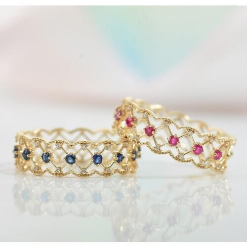 Hot sell original Europe & American retro lace ring 925 silver inlaid zircon ring for women Engagement & Wedding DIY Jewelry Gif