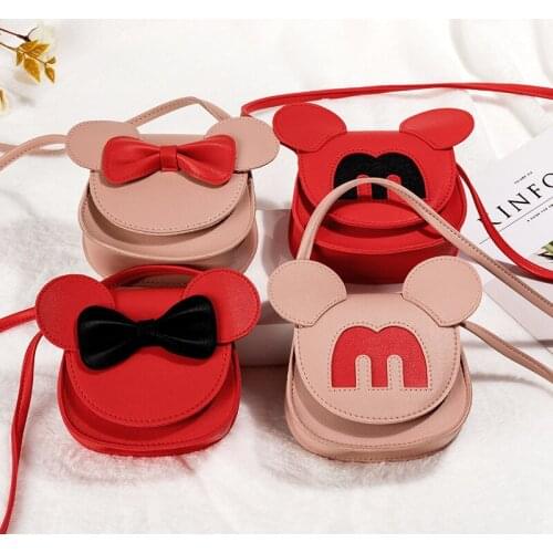 Kids Baby Girl Mini Bag Fashion Cute Girl Bag PU Leather Rivet Bags Princess Messenger Bag Korea Coin Purse Girl Crossbody Bag