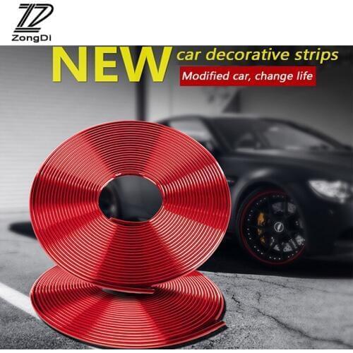 ZD Multifunction Decoration Strip Stickers For Mercedes W203 BMW E39 E36 E90 F30 F10 Volvo XC60 Alfa Romeo Audi A6 c5 c6 2017