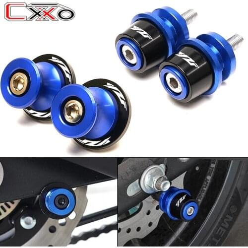 Motorcycle Accessories For Yamaha YZF R3 R25 R6 R1 YZF-R3 1999-2021 2020 2019 2018 CNC M6 Swingarm Spools Slider Stand Screw