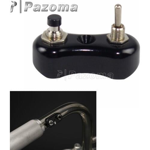 Motorcycle Black 7/8" or 1" Handlebar Switch Block Push Button Toggle Switches for Harley Touring Dyna Cafe Racer Bobber Chopper