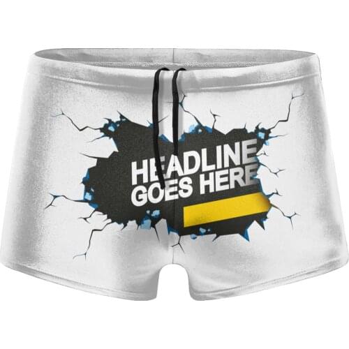 Men Jeans swimwear Tear The Hole shorts husband for the sea Pool