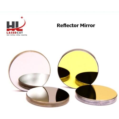 Co2 Laser Reflector Mirror 20mm Diameter Gold-Plated For Co2 Laser Engraving Cutting Machine