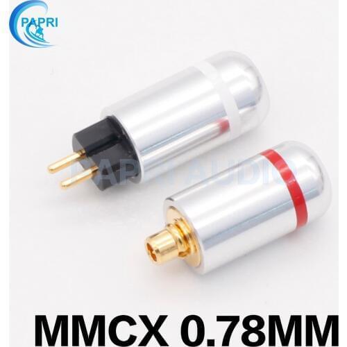 PAPRI HiFi CIEM 0.78 /MMCX Earphone Plug Mono Connector DIY Upgrade Headphone Jack Support SE535 SE846 UE900 XBA-Z5/A3/A2/H3/H2