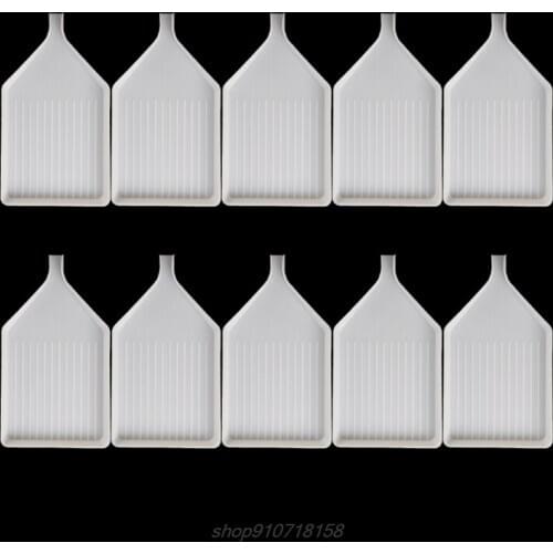 10pcs DIY 5D Diamond Rhinestone Plate Tray Cross Stitch Nail Art Dotting Tool O27 20 Dropshipping