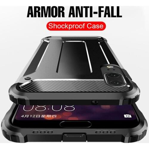 Luxury Armor Shockproof Ring Case For Huawei Honor 10 9 P20 Mate 20 Lite Phone Case On The For Huawei Mate 20 P20 Pro Case Cover