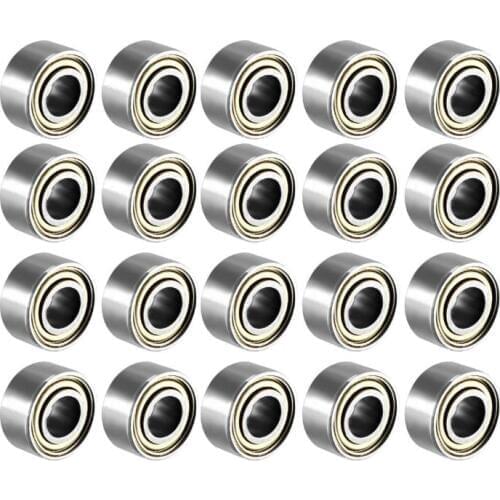 685ZZ Ball Bearing 5mm x 11mm x 5mm Double Shielded Deep Groove Bearings, Bearing Steel (Pack of 20)