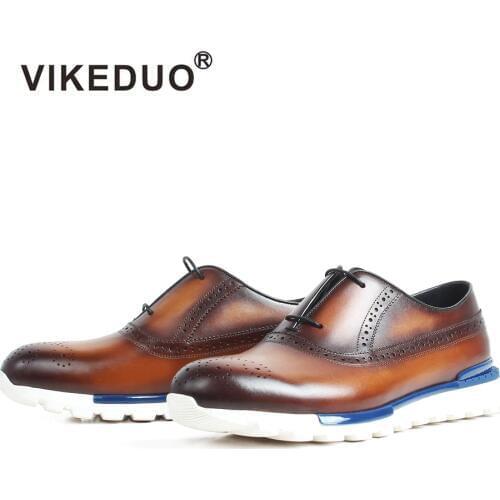 Men's Leather Sneakers VIKEDUO China