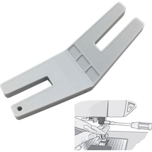 1 Pcs Clearance Plate / Button Reed Presser Foot clearance plate hump jumper- for Viking sewing Machines # 413105601 5BB5029