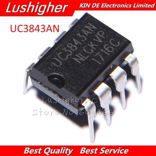 10PCS UC3844AN UC3845AN UC3842AN UC3842BN UC3843AN DIP New Original