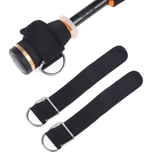2pcs Fishing Rod Tie Strap Belt Rod Protector for Landing Net, Boat Kayak Fishing