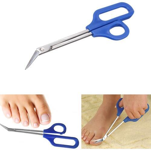 20cm(7.87'') Long Reach Easy Grip Toe Nail Toenail Scissor Trimmer for disabled Cutter Clipper Manicure Pedicure Trim Chiropody