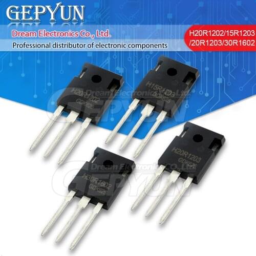 5pcs H20R1202 H30R1603 H15R1203 H20R1203 H30R1602 TO247 IHW30N160R2