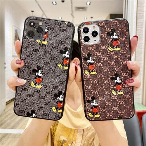 Mickey Minnie Mouse Cartoon Animation Mobile Phone Case for Samsung S11PLUS/S11 All-inclusive High-end Quality Protective Cover
