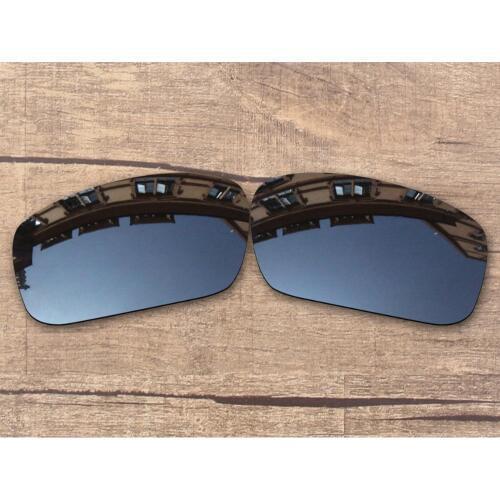 Vonxyz Black Mirror Polarized Replacement Lenses for-Oakley Crankshaft Frame