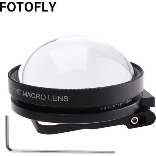 Action Camera Filter 24X Macro Close-up Lens With Diving Red Filters For GoPro Hero 5 6 2018 7 Waterproof Housing Case Accessory