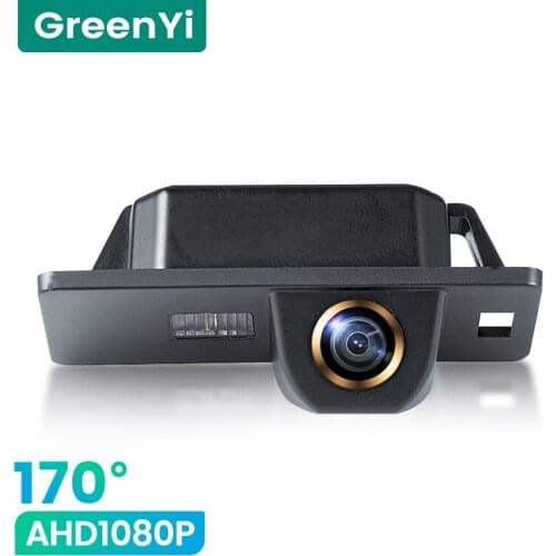 GreenYi 1080P HD 170° Car Rear View Camera For AUDI A1 A4 (B8) A5 S5 Q5 TT / PASSAT R36 Night Vision Reverse Vehicle Parking AHD