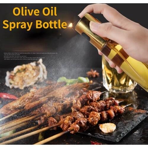 Kitchen Olive Oil Spray Bottle BBQ Oil Vinegar Spray Bottles Water Pump Gravy Boats Grill Sprayer Cooking Tools Oil dispenser