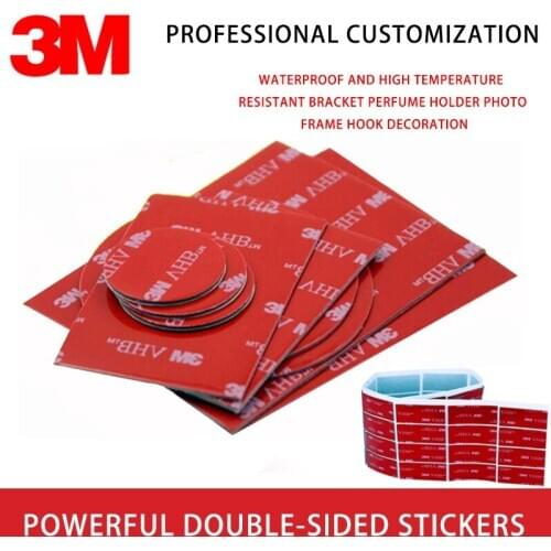 3M tape, rubber foam, double-sided tape, strong paste for home car decorations, pendant fixing tape, office stationery tape