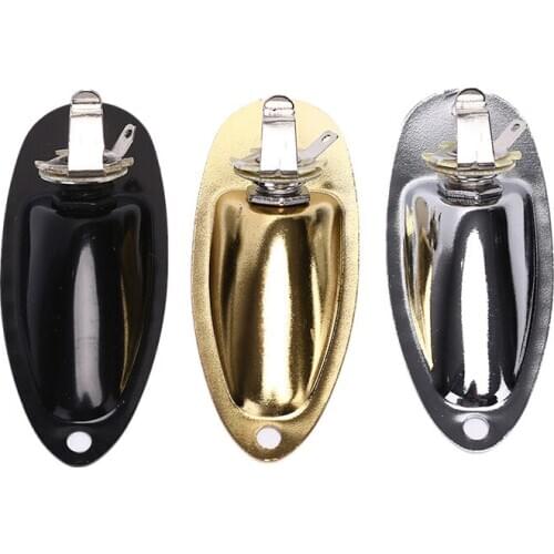 Boat Guitar Jack Plate 6.35mm Guitarra Pickup 1/4 Output Input Jack Socket for Strat Stratocaster Electric Guitar Accessories