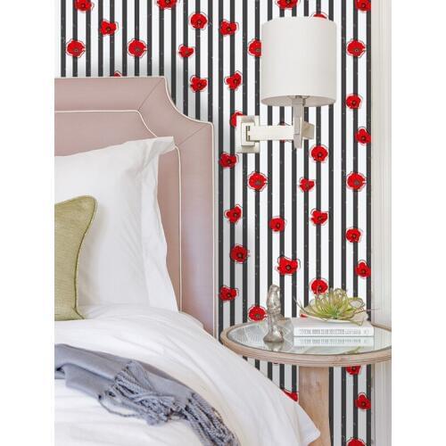 SA-1105 Home Decor 3D PVC retro brick Wall Stickers Paper Self-adhesive Home Decor Sticker Room