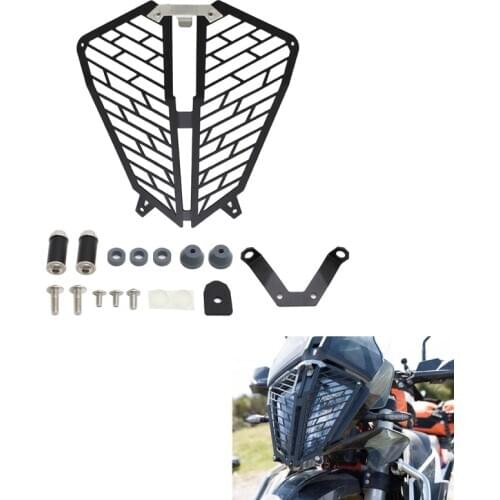 Motorcycle Accessories Headlight Protection Guard Cover FOR 790 Adventure / R ADV Aluminum