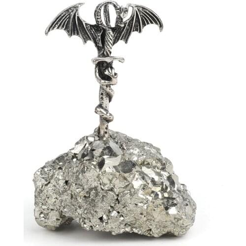 1pcs Natural Pyrite Stones Crystal Cluster Chakra Stones Energy Healing Home Decoration