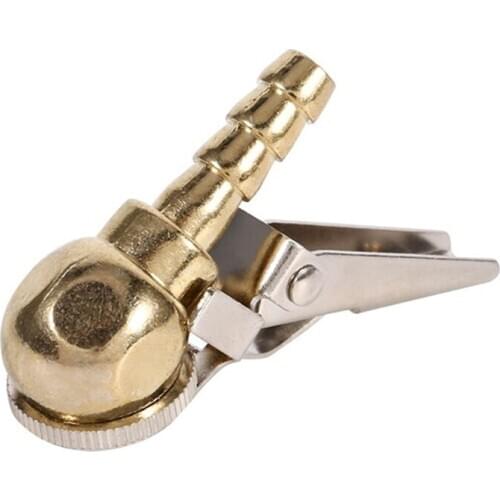 1pcs Auto Tire Air Pump Chuck Clip Car Truck Tyre Tire Inflator Valve Connector Car 8mm Clamp Tire Repair Tools