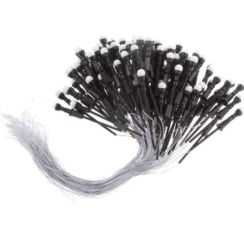 Pack/100pcs Model HO Railway Train 3V LED T03 Lamppost Street Lights w/ Single Head