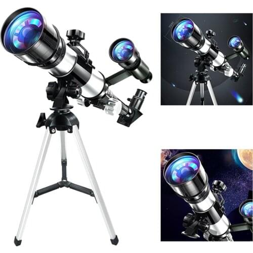 70mm Astronomical Reflector Telescope With Tripod Finder Scope Waterproof