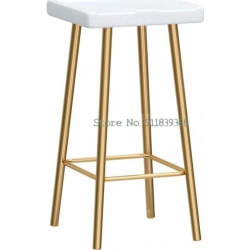 Solid Wood Bar Chair Modern Simple Bar Chair Back High Stool Bar Stool Front Desk Cashier High Chair Home
