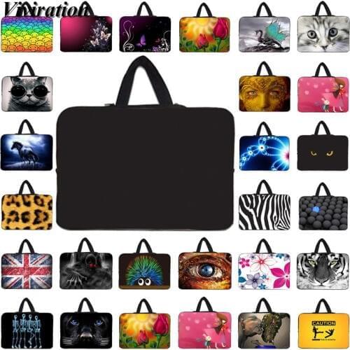 Briefcase Prints Sleeve Computer Bag 15 13 12 14 17 10 Inch Funda Portatil 15.6 Laptop Notebook Cover For iPad Pro 11 Air 3 Case