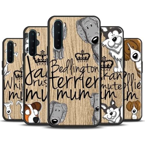Jack Russell Whippet Corgi Mum Dog Case For OnePlus Nord 6 7 T 8 Pro OPPO Reno4 Pro A9 For Realme 6 X2 Pro 7 X7 X50 XT C3