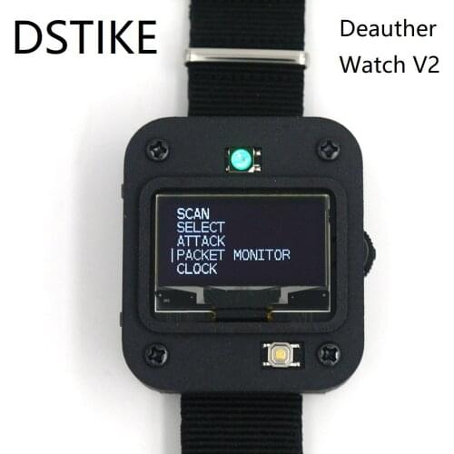 Deauther Watch V2 ESP8266 Programmable Development Board | Smart Watch | Arduino | NodeMCU | I2-009 High Quality Practical
