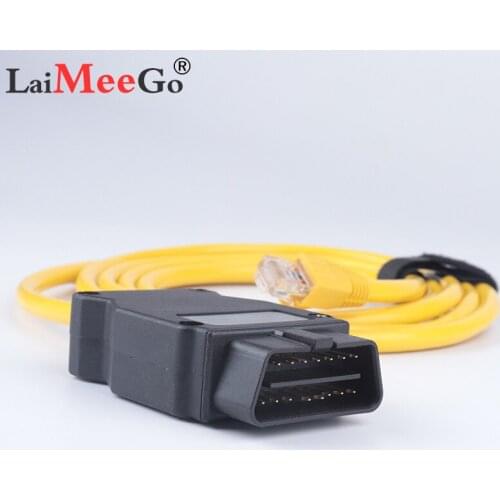 E-SYS ICOM Diagnose Cable For BMW ENET Ethernet to OBD Interface Cable Coding F-Series All data Software electric connectors