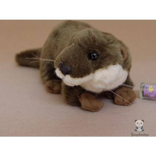 Lovely Stufffed Animal ChildrenS Toy Plush Otter Model Doll Soft Wild Festival Gifts Shops