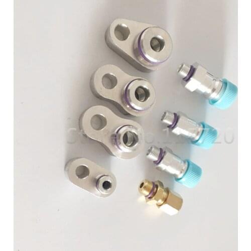 R134a R12 3/8'' 1/2'' 5/8'' 3/4'' Leak Test Leak Detection Joints Tool for Car Truck Tractor Vehicle Air Conditioning system