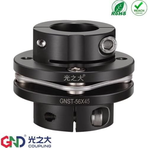 Shaft coupling GNST 45# Steel Step Type Single Diaphragm Clamp Series D26mm L26mm