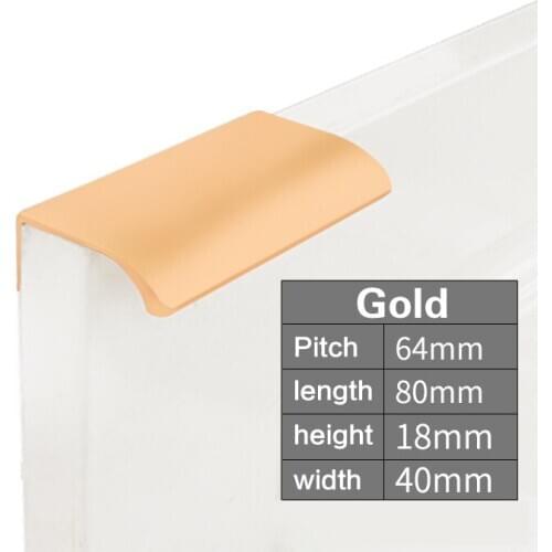 Invisible Handles Drawer Handle Hidden Cabinet Handles Kitchen Handle Long handle Bedroom Door Cupboard Pulls