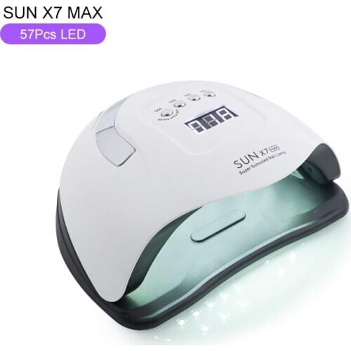 New Arrival SUN X7 MAX Nail Lamp 114W Uv Led Lamp Gel Polish Nail Dryer Everything For Manicure