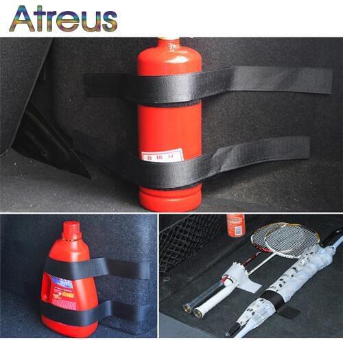 Atreus 1Set Car Trunk Storage Organizer Net Tapes For BMW E39 E60 E90 E36 F30 F10 X5 E70 X6 X1 E87 m Mini Cooper R56 Accessories