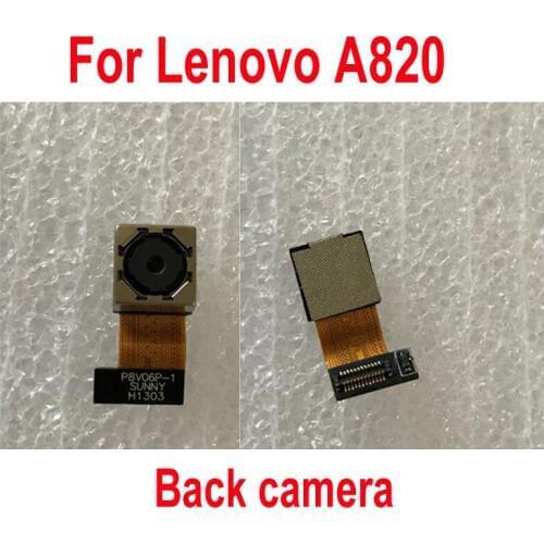 Original Quality Tested Back Camera For LENOVO A820 Main Big Rear Camera Phone Flex Cable Parts